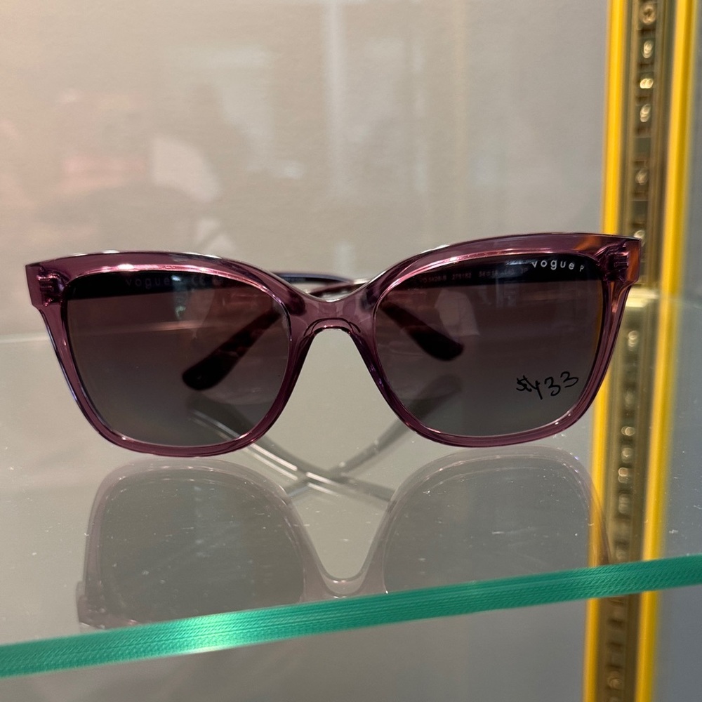 Vogue Stylish Plum Sunglasses